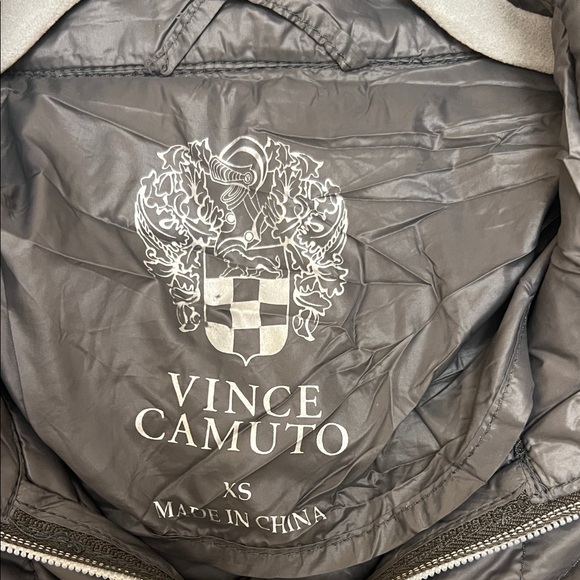 Vince Camuto Charcoal Quilted Puffer Jacket - Picture 3 of 4